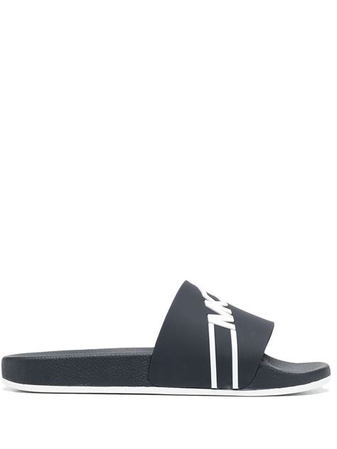 michael kors jake slide|michael kors slides women's.